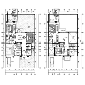 House AutoCAD drawing