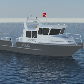 45' Police boat